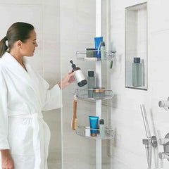 Tension Shower Caddy, 8 Ft.