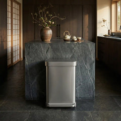 45L Rectangular Step Can with Liner Pocket